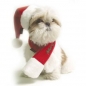 Puppia Weihnachts-Mütze Santas Hat PDDF-SH23[Details]