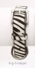 Dogue Halsband Pony Hair Zebra (Details)
