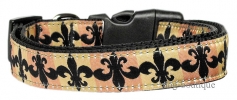 Hundehalsband Fleur de Lis (Details)